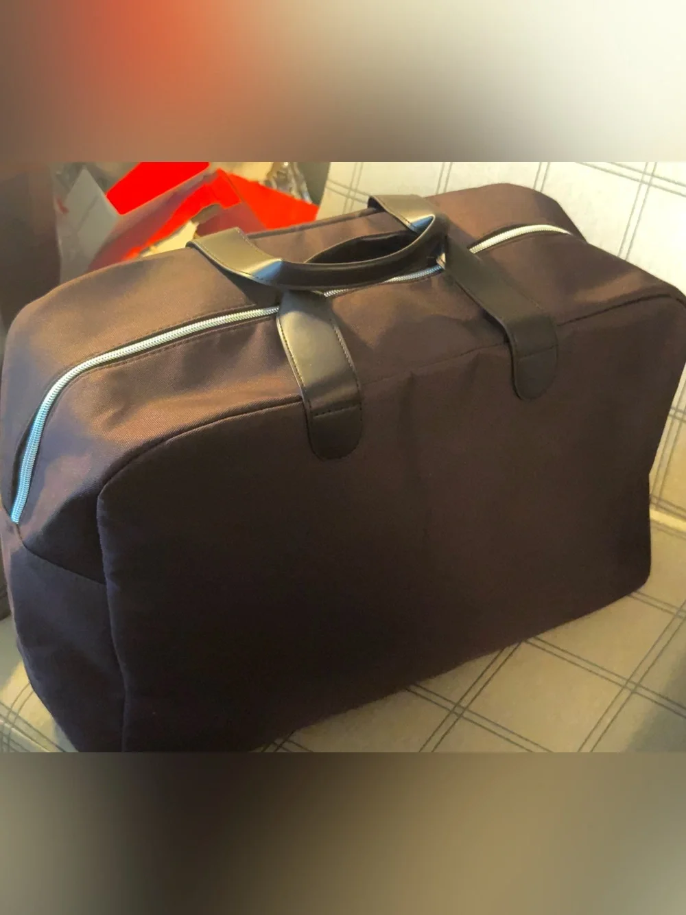 Dolce & Gabbana The One  Classic Deep Brown  Travel Duffel Bag brown Extra Large